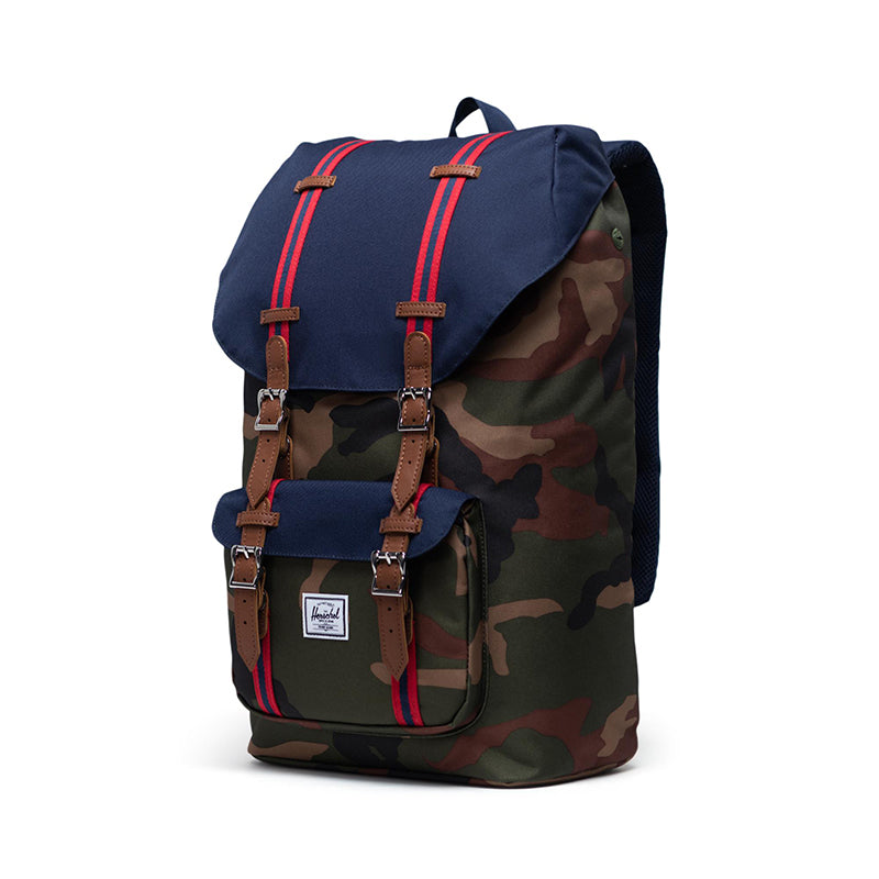 Herschel Little America Backpack - Woodland Camo/Peacoat/Tan