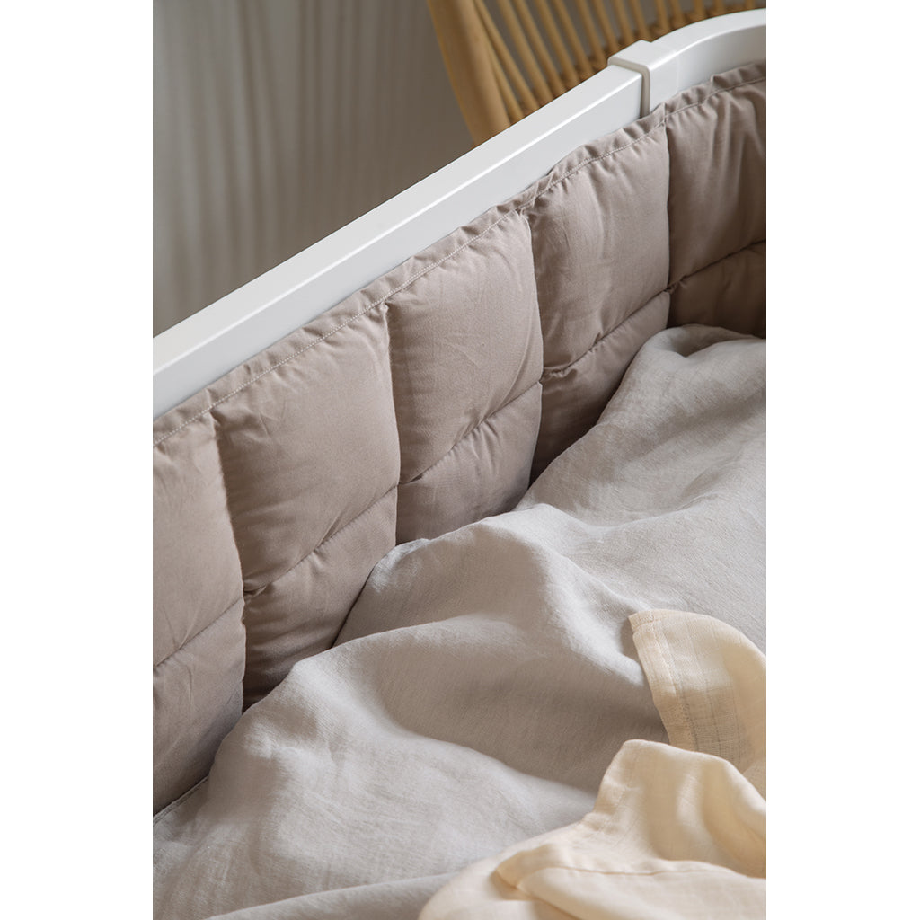 Sebra Bed Bumper, Kapok – Jetty Beige