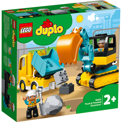 LEGO ® Duplo, Truck and Crawler Excavator