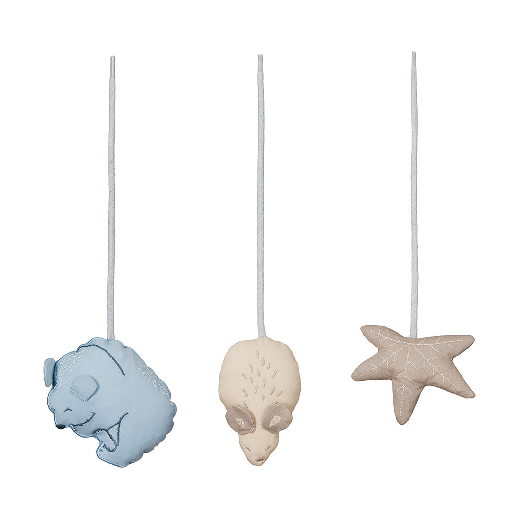 Cam Cam Hanging Activity Toys, Forest Friends - Set of 3