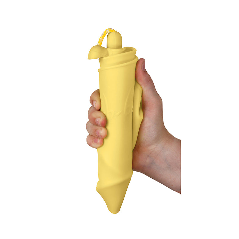 Scrunch-bucket, soft and foldable bucket – Icecream Yellow