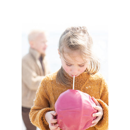 Scrunch-ball, inflatable soft ball – Cherry Red