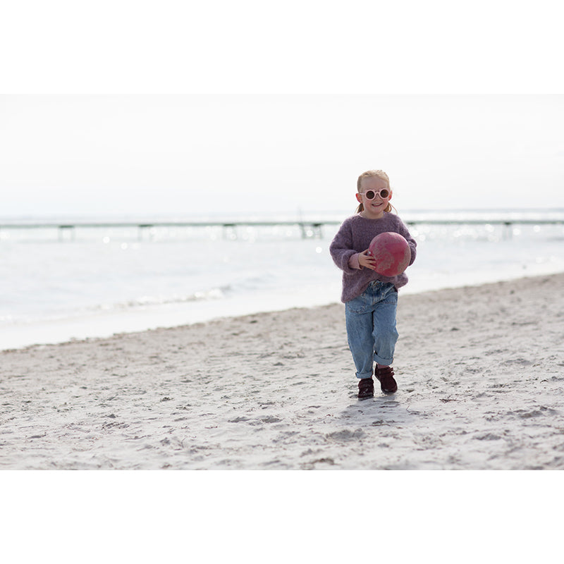 Scrunch-ball, inflatable soft ball – Cherry Red