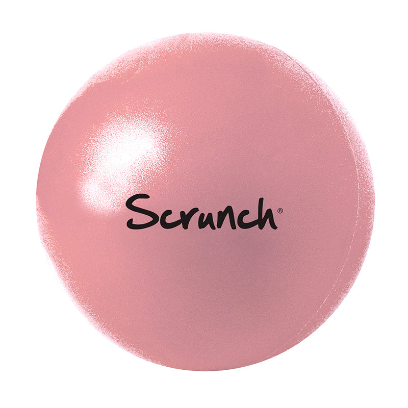 Scrunch-ball, Inflatable Soft Ball - Dusty Rose