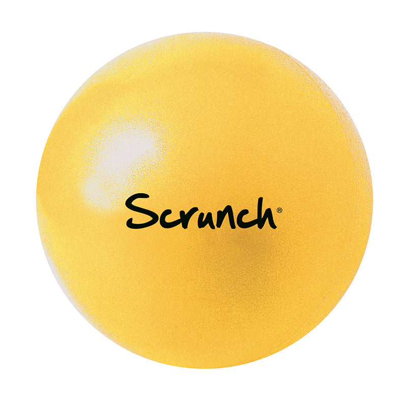 Scrunch-Ball, Inflatable Soft Ball - Pastel Yellow
