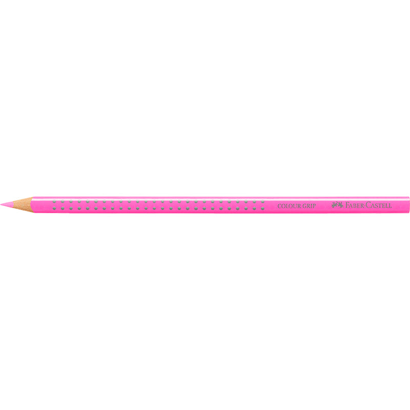 Faber-Castell, Colored Pencil Soft-Grip - Neon Pink