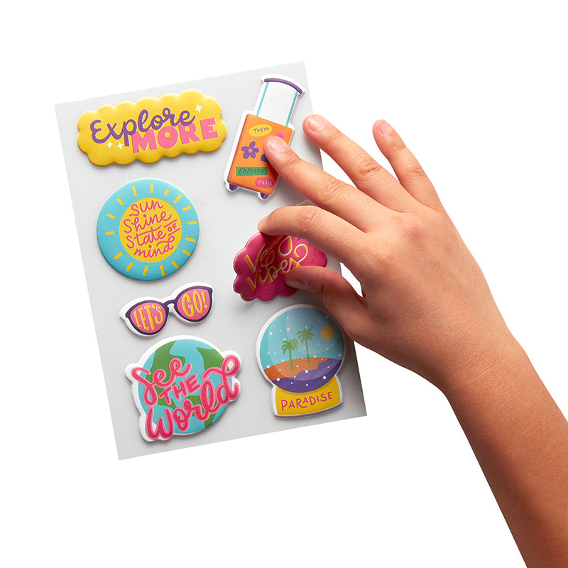Ooly Stickers, Wanderlust - Over 200 Pieces