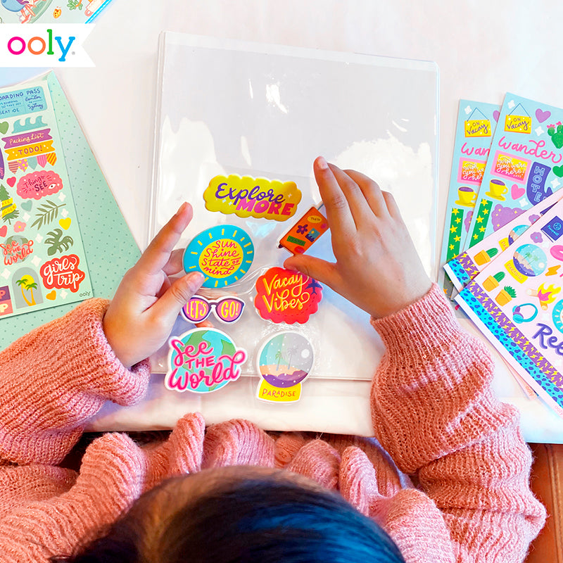 Ooly Stickers, Wanderlust - Over 200 Pieces
