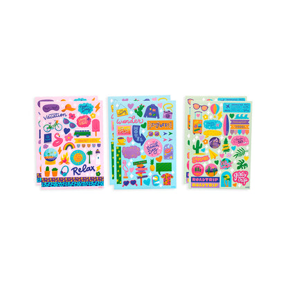 Ooly Stickers, Wanderlust - Over 200 Pieces