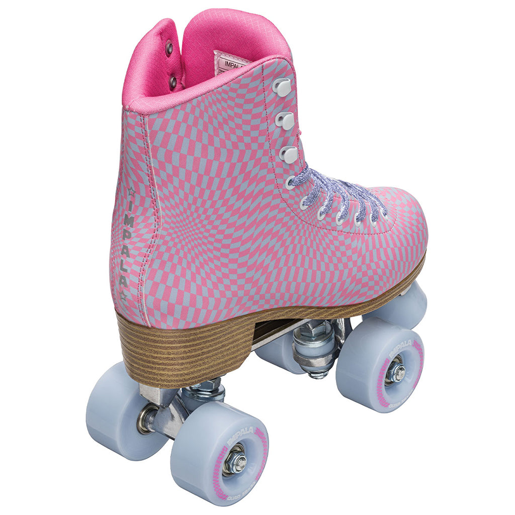 Impala Roller Skates for Kids, Wavy Check - Sizes 34-40