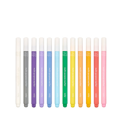 Ooly Marvelous Multi Markers, Set of 12