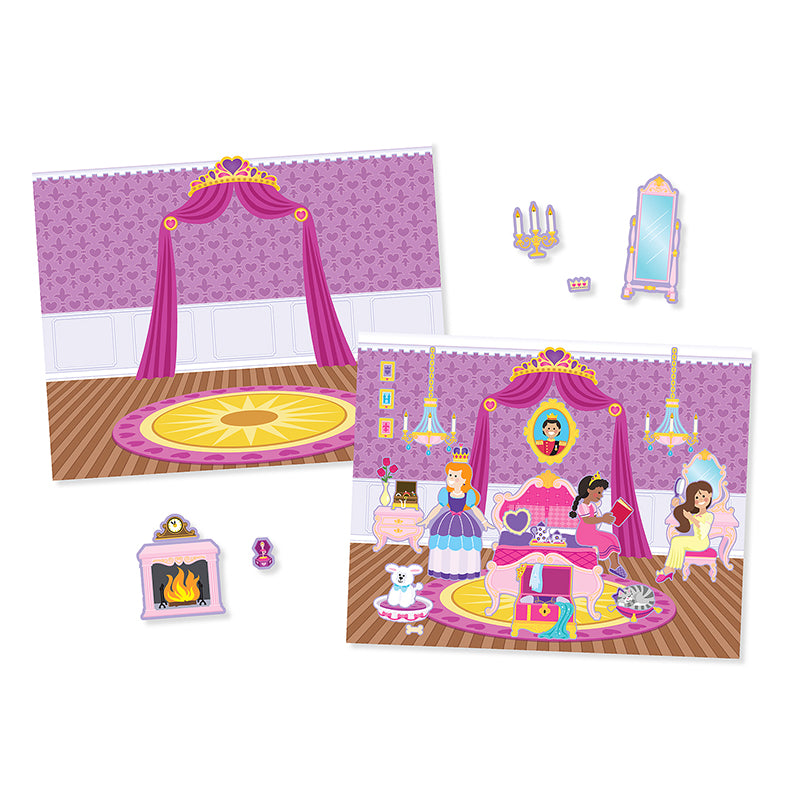 Reusable Foam Stickers - Princess Castle