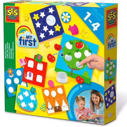 SES Creative, Mit første klistermærkesæt - Lær former