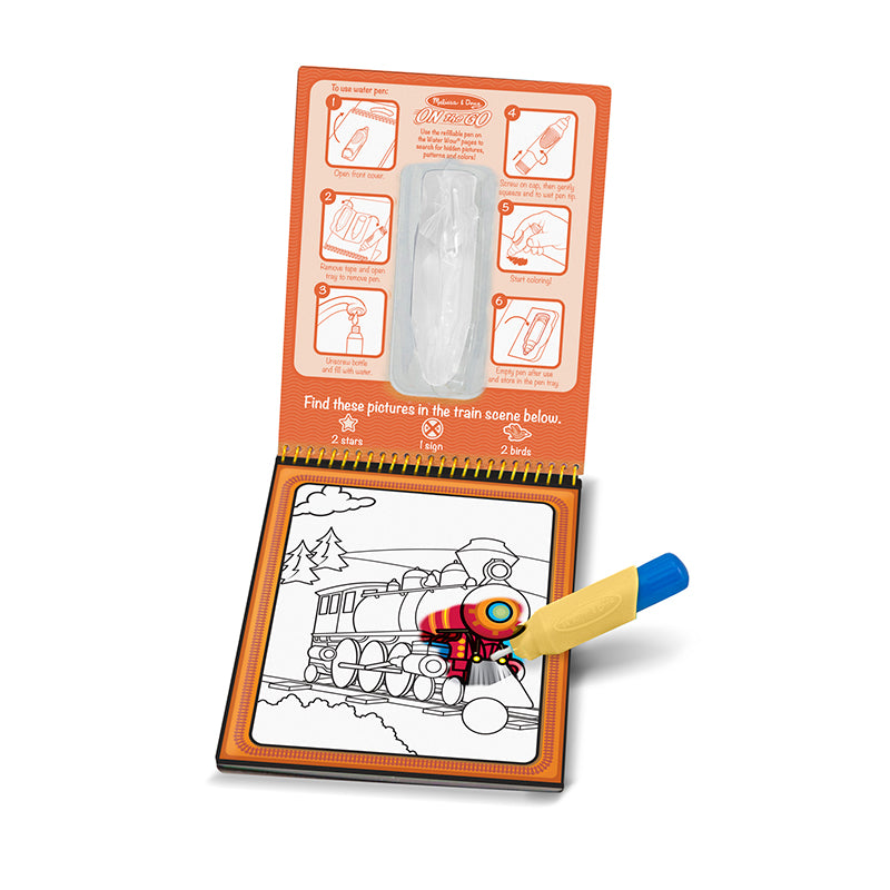 Water Wow, Paint with Water, Reusable Designs - Vehicles