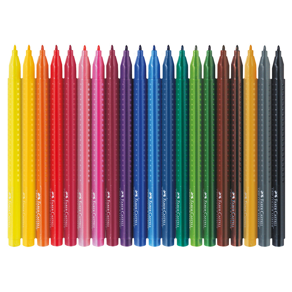 Faber-Castell, Grip Markers – 20 pcs.