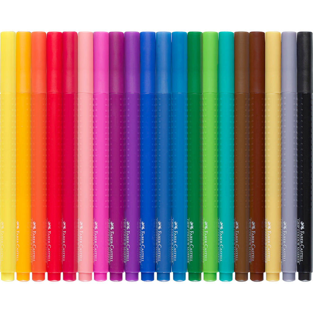 Faber-Castell, Grip Markers – 20 pcs.