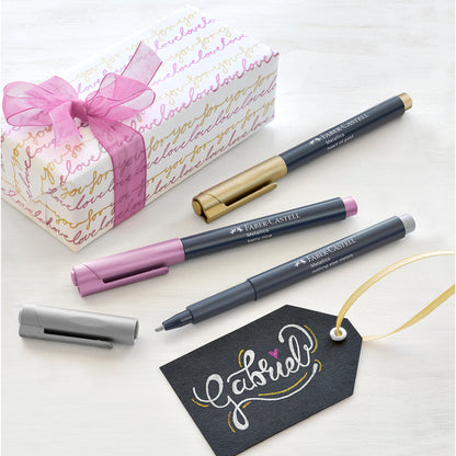 Faber-Castell Metallic Markers, Set of 6