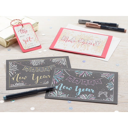 Faber-Castell Metallic Markers, Set of 6