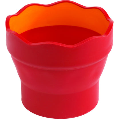 Faber-Castell Click &amp; Go Water Pot – Red