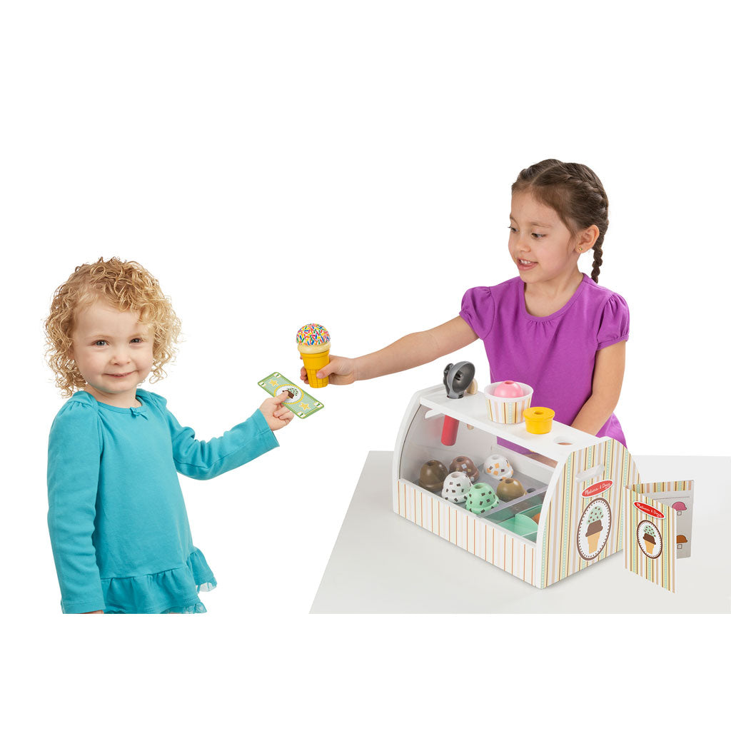 Legemad i træ, Is bod stemningsbillede