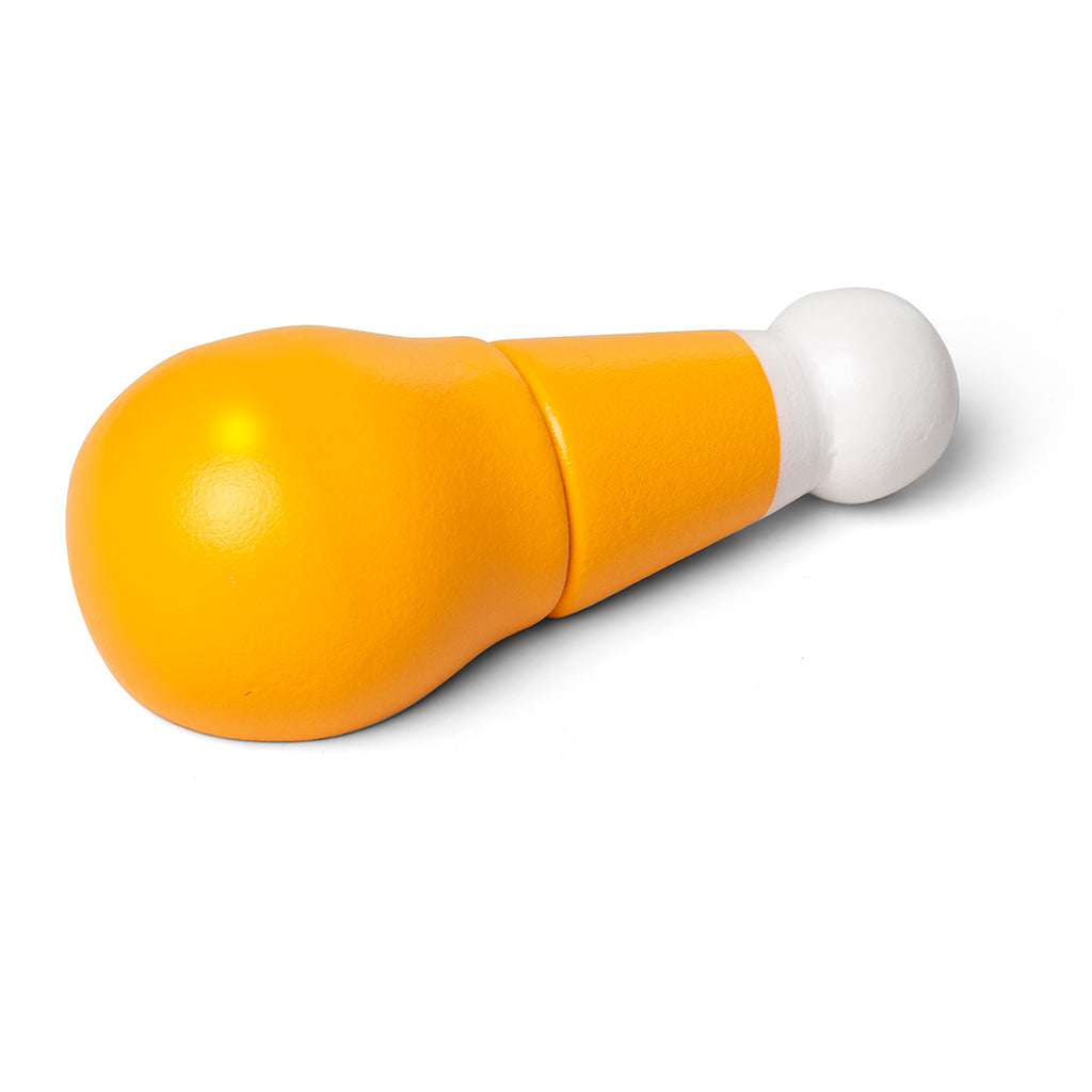 Mamamemo Wooden Play Food, Chicken Drumstick