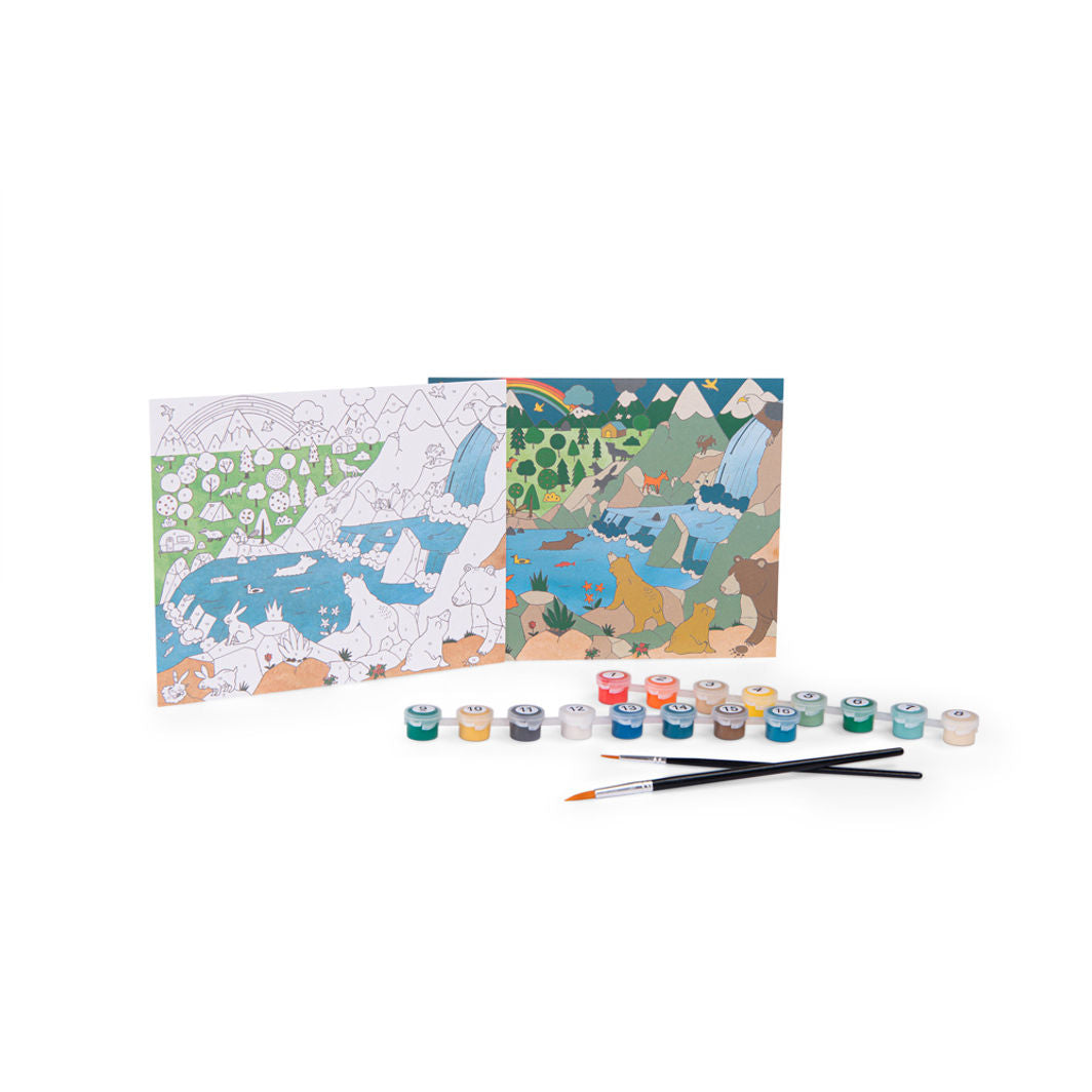 Moulin Roty Paint by Numbers, Explorer Edition