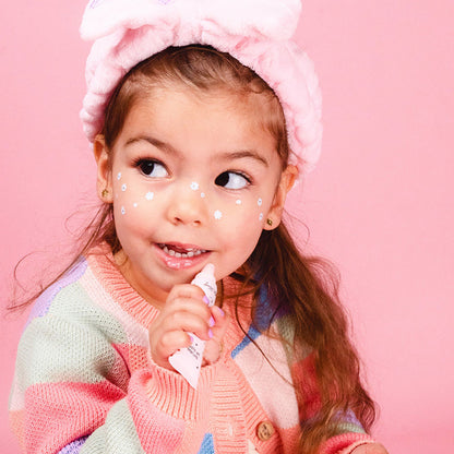 Oh Flossy Natural Lip Gloss for Kids, Set of 3 Colors