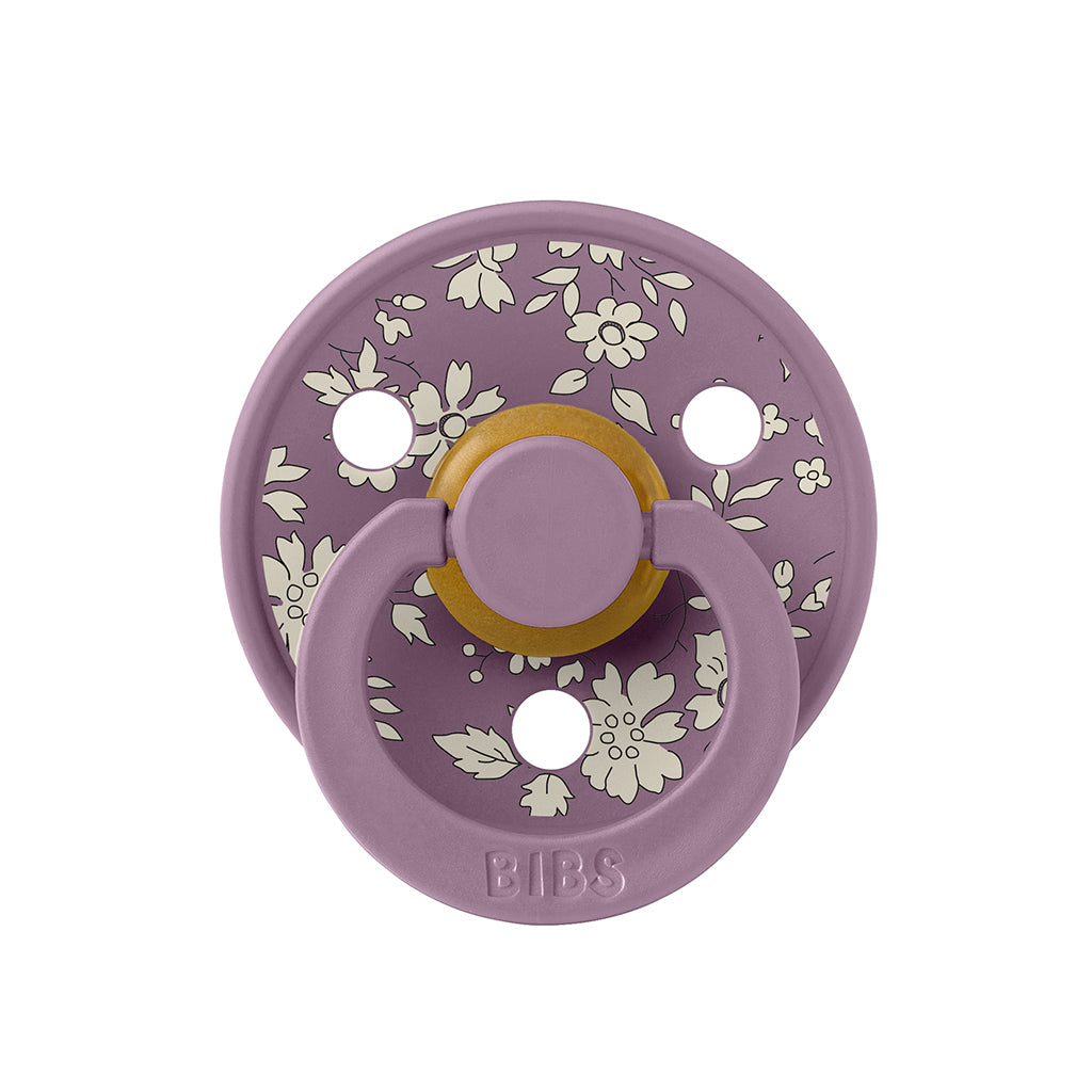 Bibs Liberty, 2-pack Color, natural rubber pacifiers, size 2 – Capel – Fossil Grey Mix