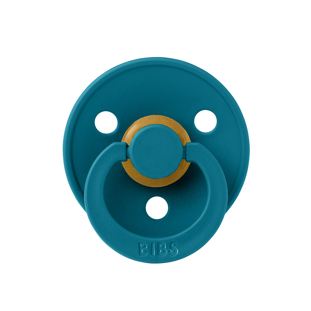 Bibs Natural Rubber Pacifier, Size 2 - Forest Lake