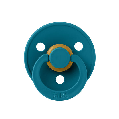 Bibs Natural Rubber Pacifier, Size 2 - Forest Lake