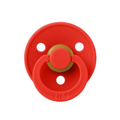 Bibs Natural Rubber Pacifier, Size 2 - Apple