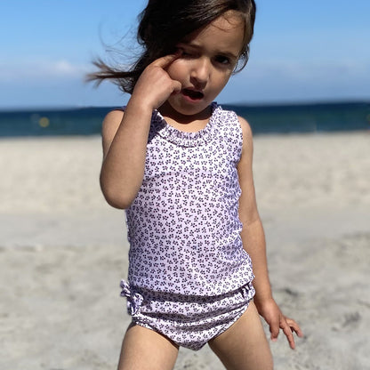 Petit Crabe UV Swim Diaper, Lea, Bouquet - Ages 0-3