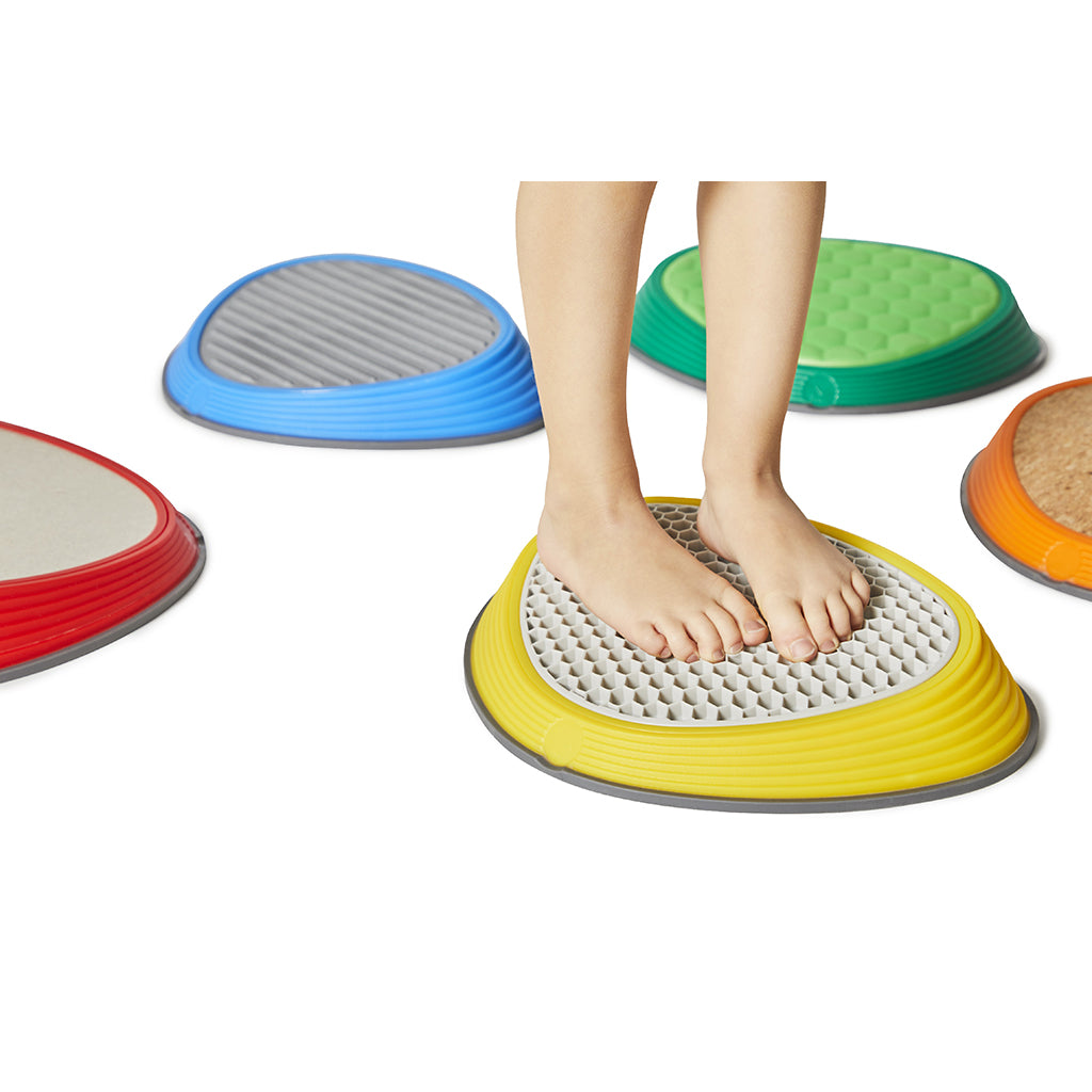 Gonge Tactile River Stones, Stepping Stones - Set of 5