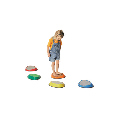 Gonge Tactile River Stones, Stepping Stones - Set of 5
