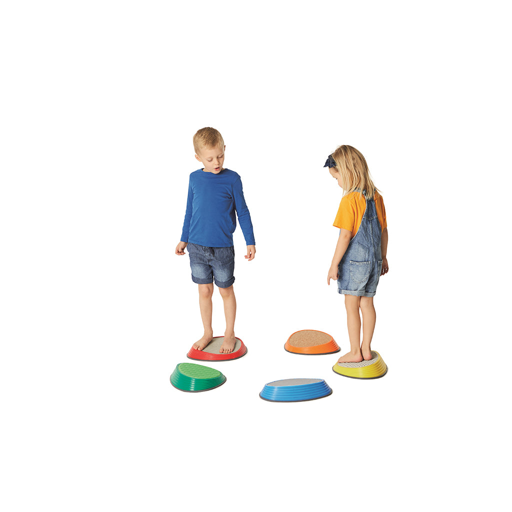 Gonge Tactile River Stones, Stepping Stones - Set of 5