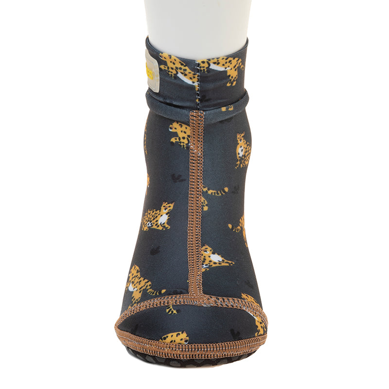 Duukies Swim Socks with UV protection, Leopard