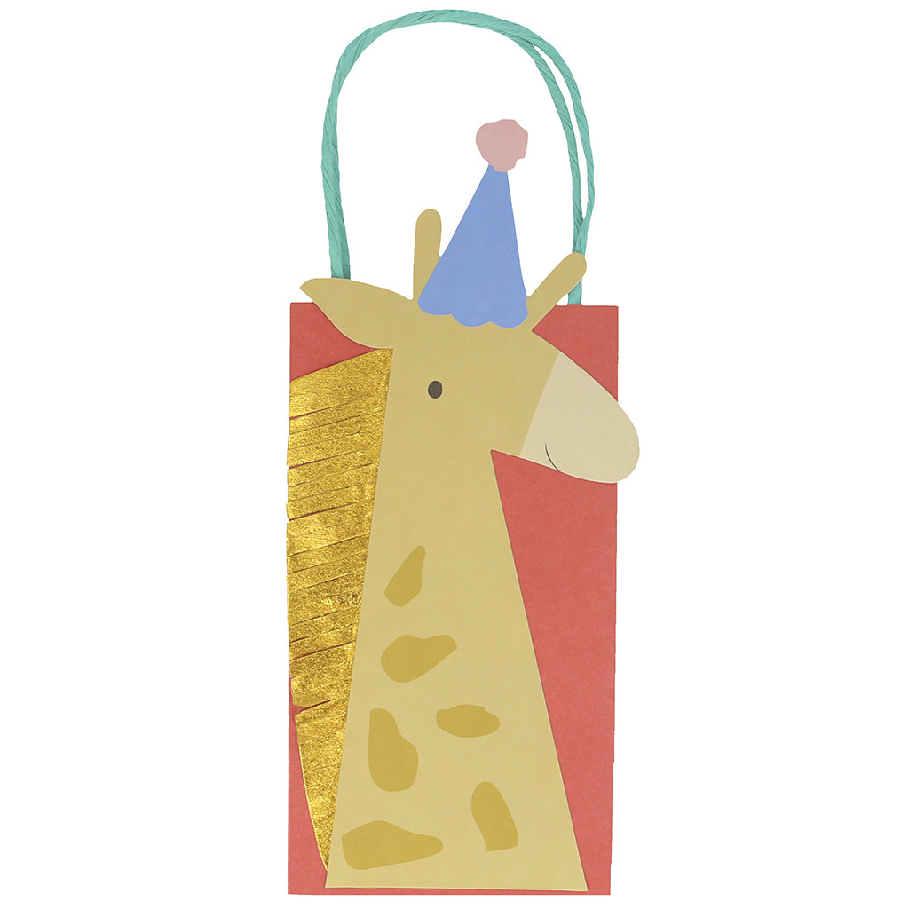 Meri Meri Gift Bags, Animal Parade – Pack of 8