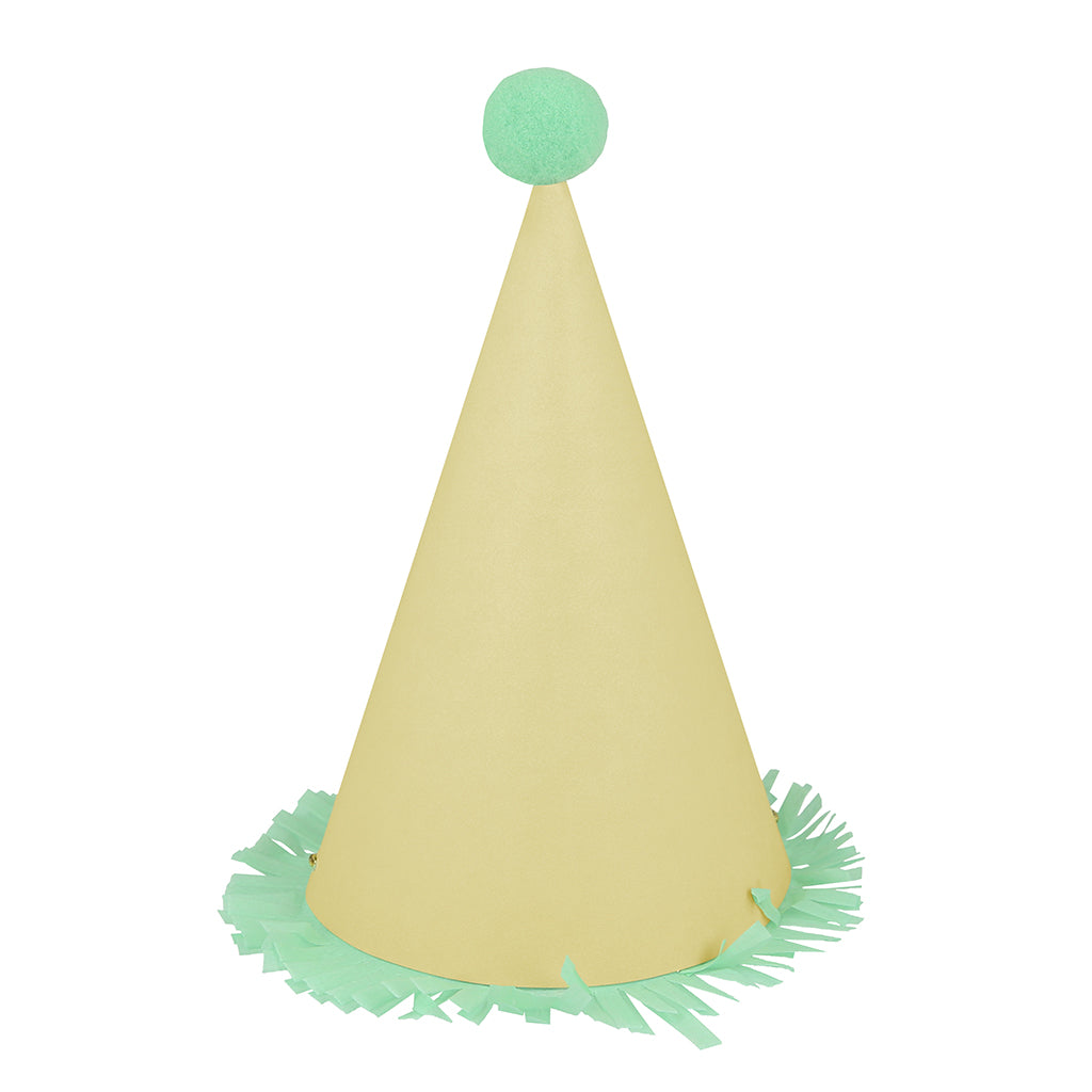 Meri Meri Party Hats, Large Party Hats - Set of 8