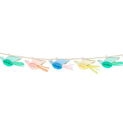 Meri Meri Garland, Honeycomb Birds – 1.8 Metres