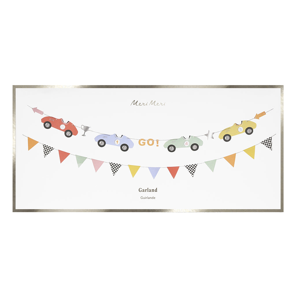 Meri Meri Garland, Race Car - 1.8 Meters