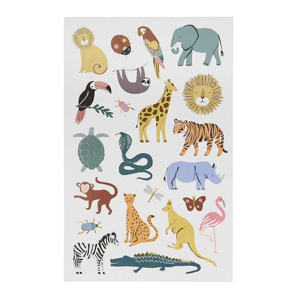 Meri Meri Tattoos, Wild Animals