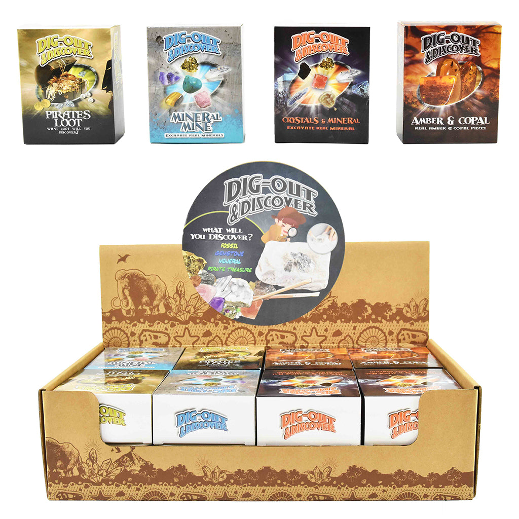 Robetoy hak-og-find, assorteret ædelstene