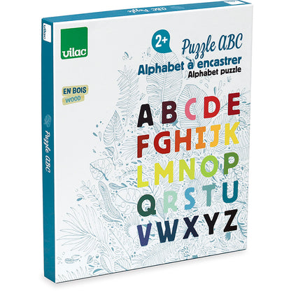 Vilac Wooden Puzzle, ABC