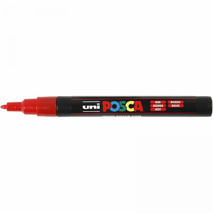 Posca Markers, 0.9–1.3 mm Line Width – 12 Assorted Colours
