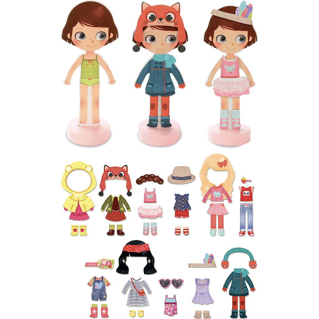 Vilac Magnetic Dress-Up Doll