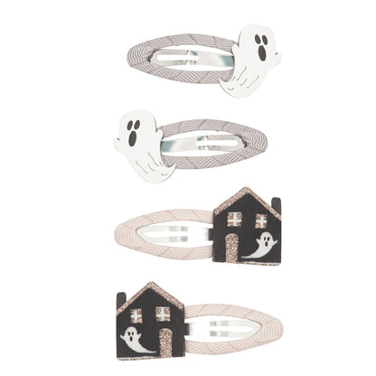 Mimi &amp; Lula - 4 Hair Clips - Haunted House Halloween