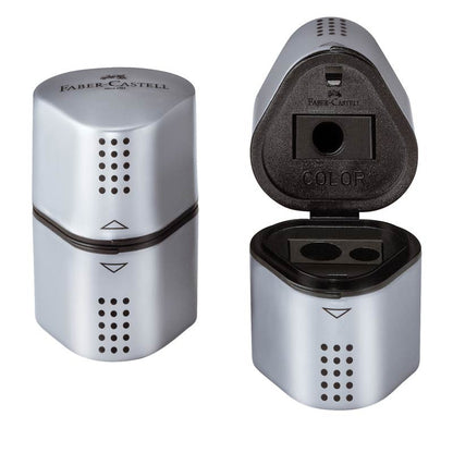 3-i-én blyantspidser til farver og 2 blyanter