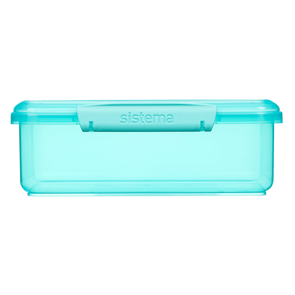 Sistema Coloured Lunch Box with 1 Compartment, 2L - Teal