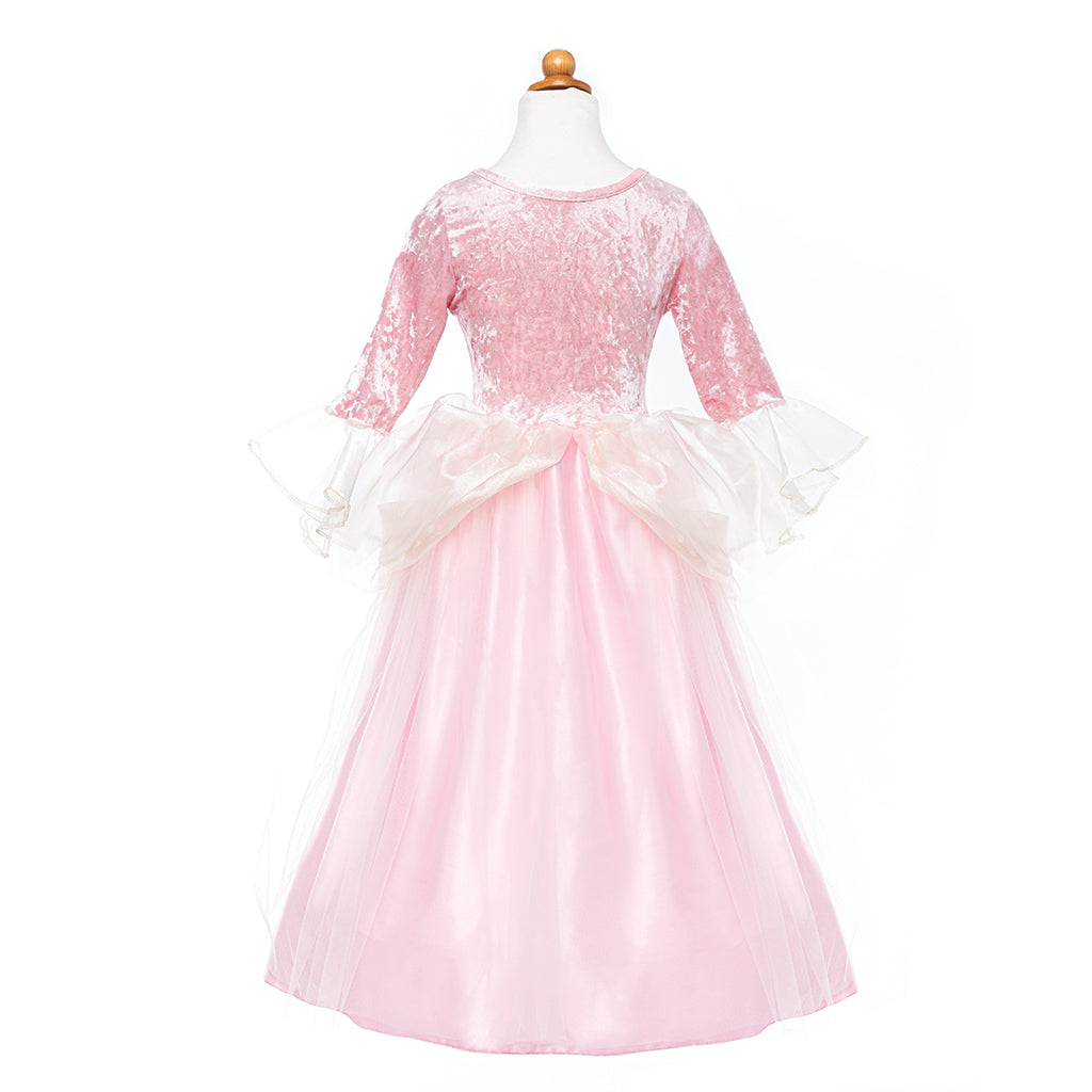 Great Pretenders Dress-Up Costume, Princess Dress Pink Rose - Size 3-6 Years