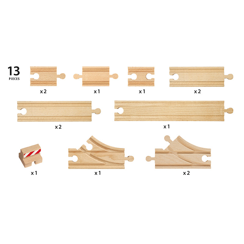Brio Starter Pack, Tracks - 13 Pieces